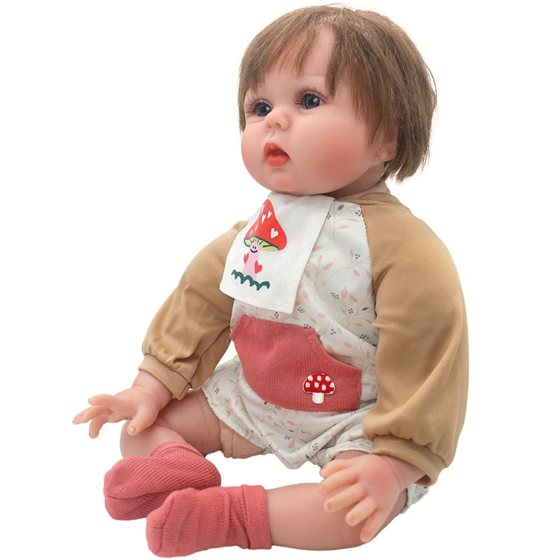 50-55cm reborn baby doll clothes rompers 22 inch doll clothes dress skirt toys outfit