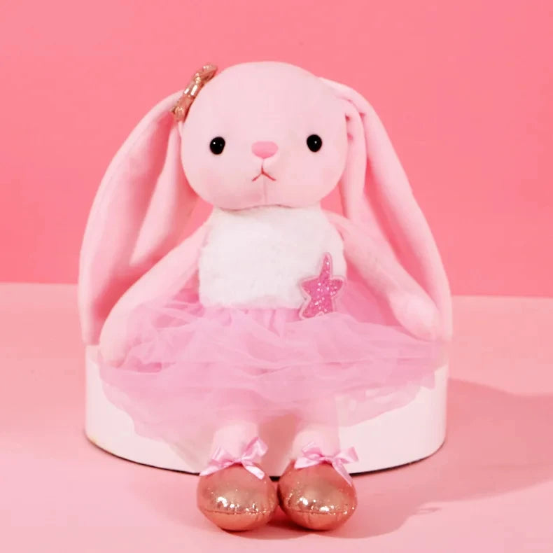 bunny plush toys stuffed animals rabbit kawaii  soft long legs plush toy dolls children appease towel girls easter birthday gift