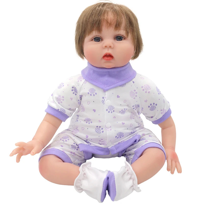 50-55cm reborn baby doll clothes rompers 22 inch doll clothes dress skirt toys outfit