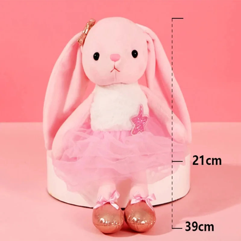 bunny plush toys stuffed animals rabbit kawaii  soft long legs plush toy dolls children appease towel girls easter birthday gift