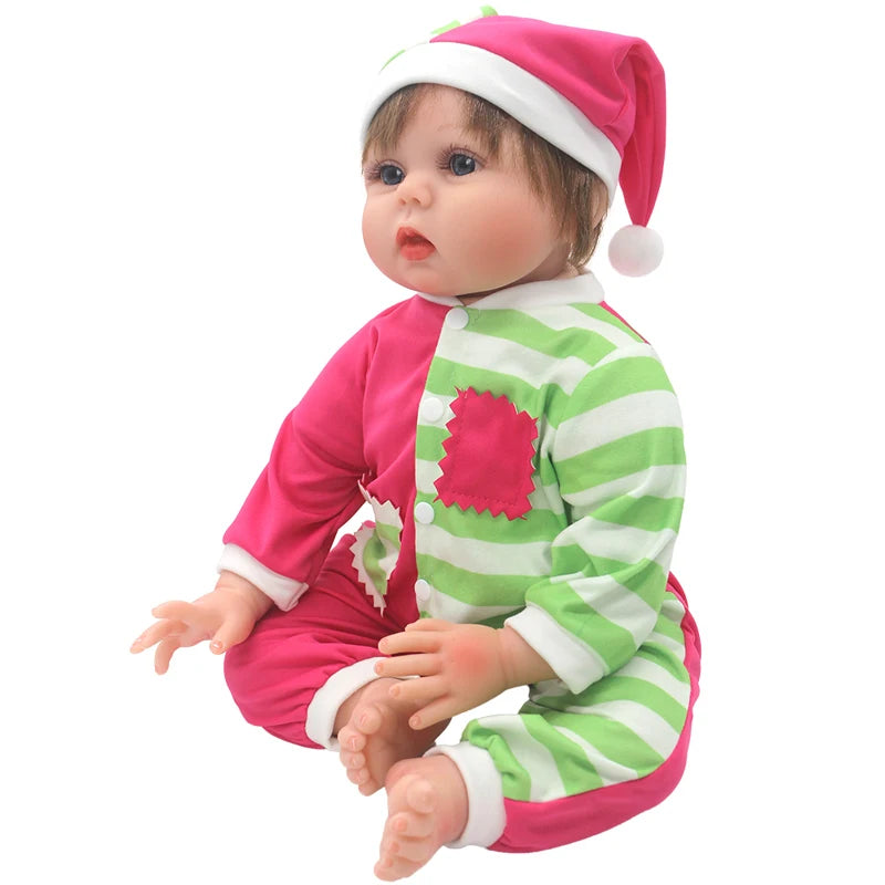 50-55cm reborn baby doll clothes rompers 22 inch doll clothes dress skirt toys outfit