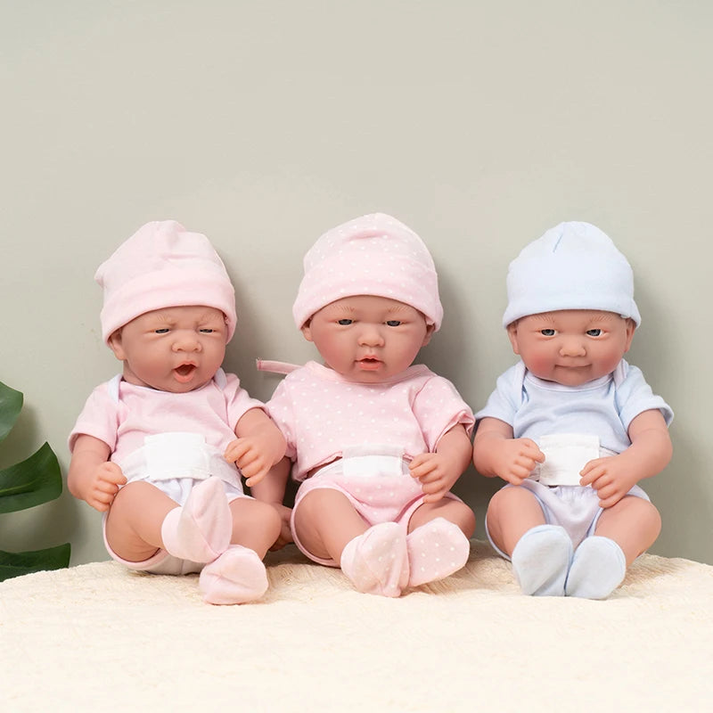 35cm 14inch baby dolls cute soft silicone baby reborn baby doll toys